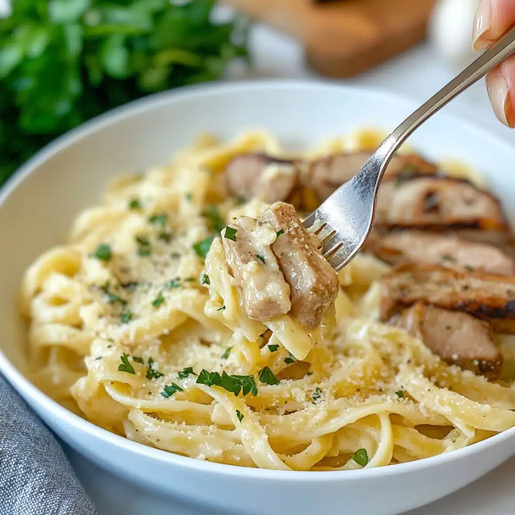 Grilled Chicken Alfredo Pasta Recipe - Recipe Image