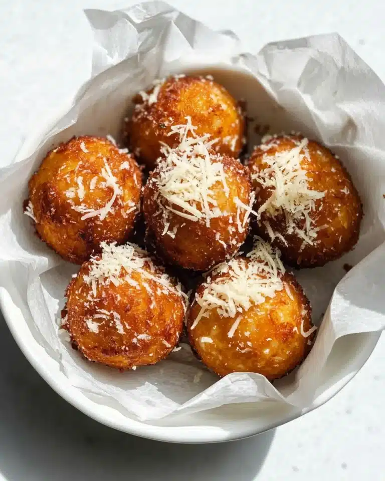 Crispy Potato Balls Recipe