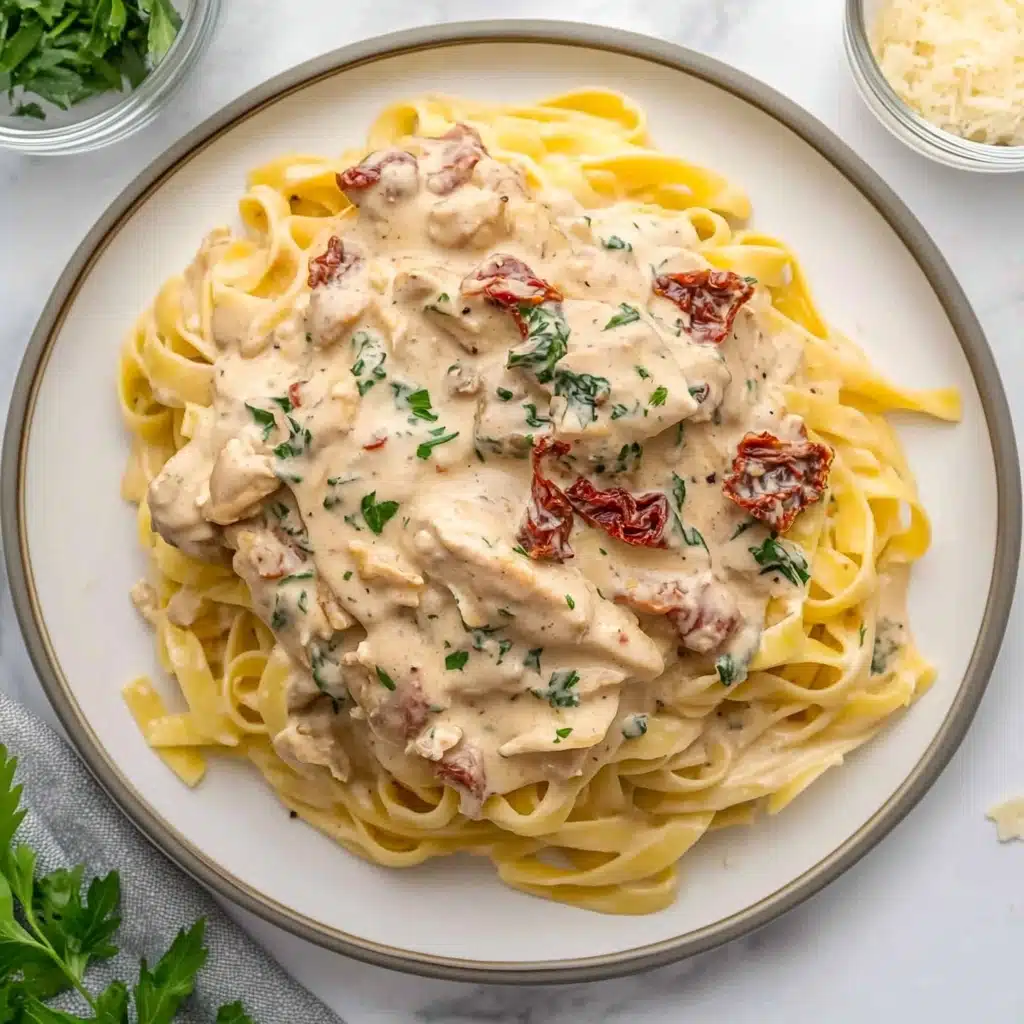 Crockpot Tuscan Chicken Recipe - Recipe Image