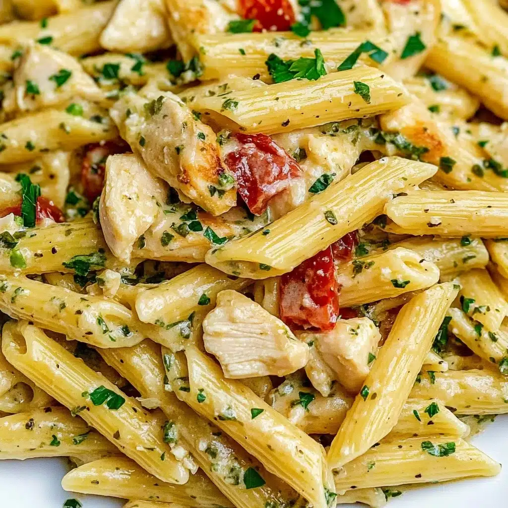 Garlic & Herb Rotisserie Chicken Pasta Recipe - Recipe Image
