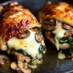Mushroom Stuffed Chicken Breast Recipe