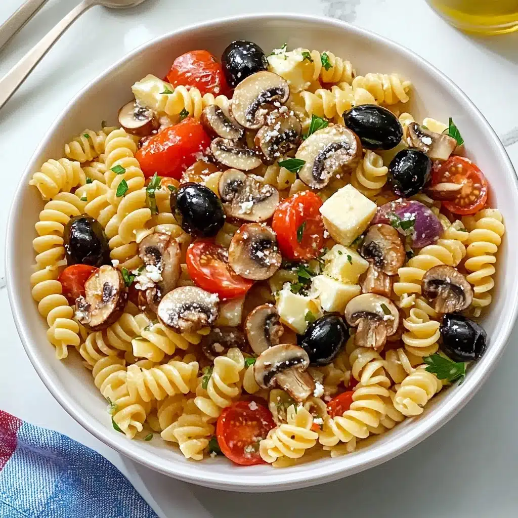 Great Greek Pasta Salad Recipe - Recipe Image