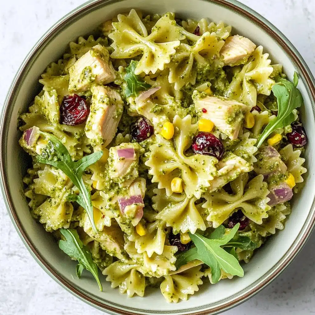 Pesto Pasta with Chicken Recipe - Recipe Image