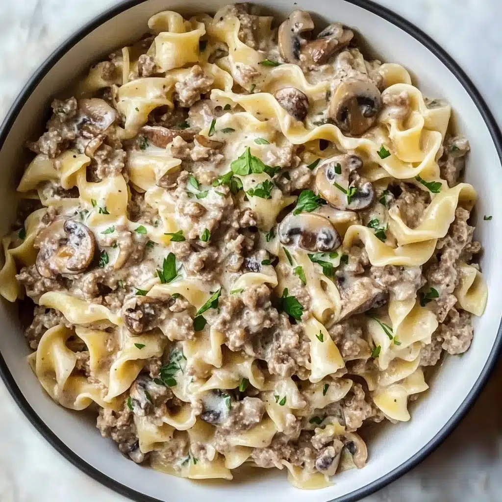 Ground Beef Stroganoff Recipe - Recipe Image