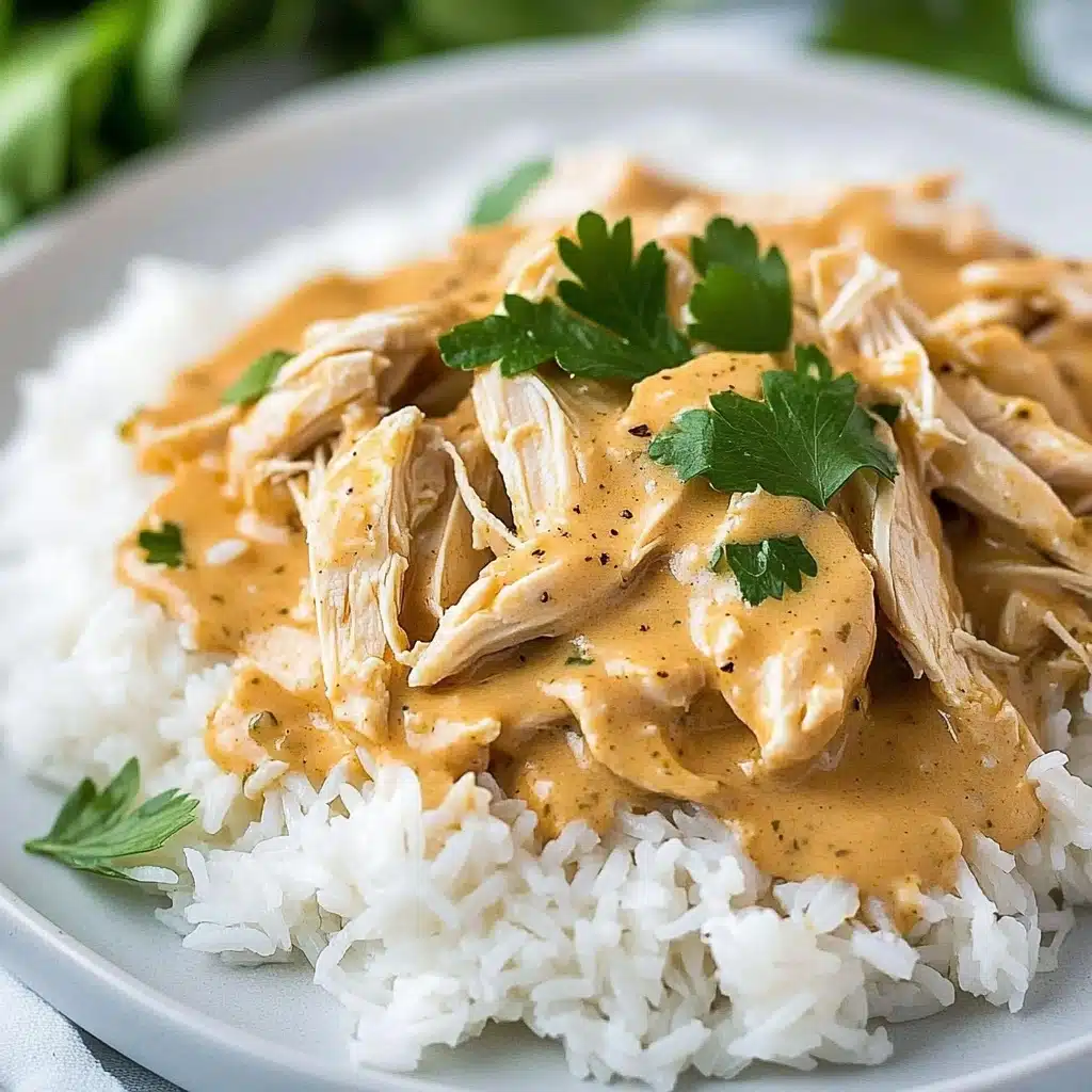 Slow Cooker Chicken and Gravy Recipe - Recipe Image