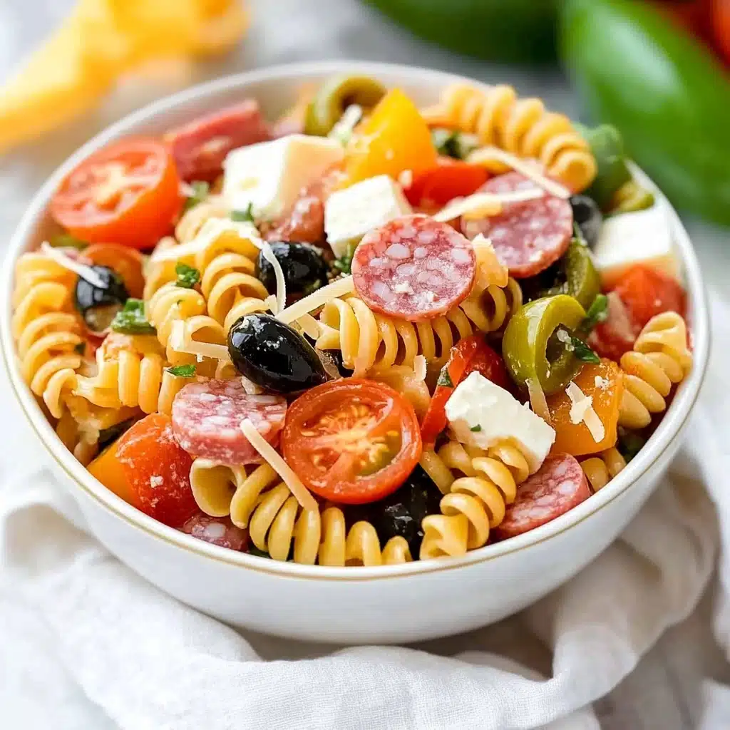 Italian Pasta Salad Recipe - Recipe Image