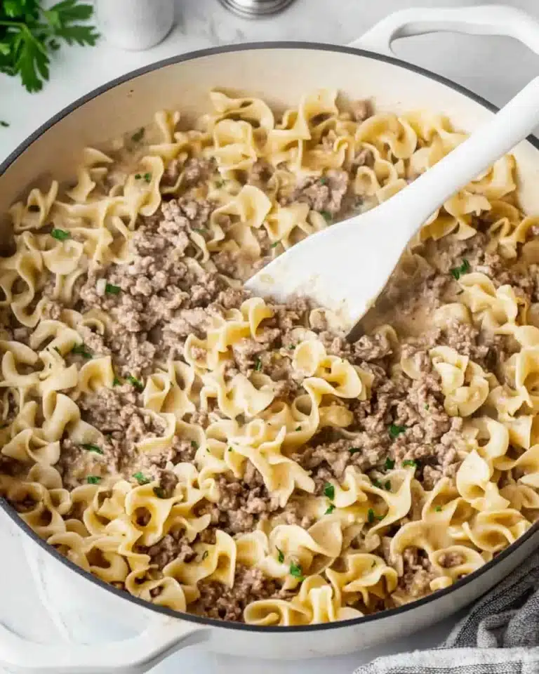 The Best Hamburger Stroganoff Recipe