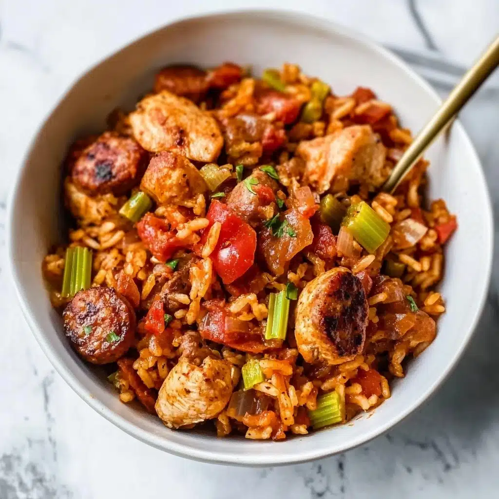 One Pan Jambalaya Recipe - Recipe Image