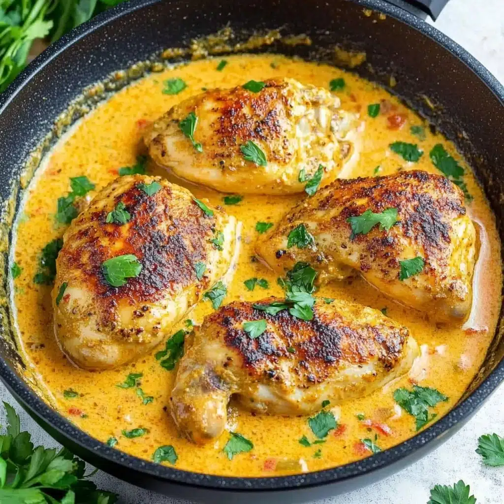 Spicy Brazilian Coconut Chicken Recipe - Recipe Image