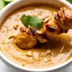 Chicken Satay with Peanut Sauce Recipe