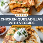 Cheesy Chicken Quesadillas Recipe