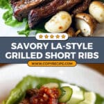 LA Style Grilled Beef Short Ribs Recipe