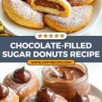 Sugar Donuts Filled With Chocolate Recipe