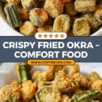 Crispy Fried Okra Recipe