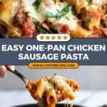 Chicken Sausage and Pasta Skillet Recipe