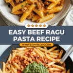 Beef Pasta in Tomato Sauce Recipe