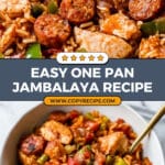 One Pan Jambalaya Recipe