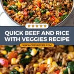 Beef and Rice with Veggies Recipe