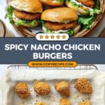 Hot Chili Chicken Burgers Recipe