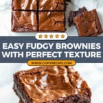 Perfect Fudgy Brownies Recipe