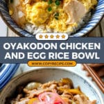 Oyakodon (Chicken and Egg Rice Bowl) Recipe