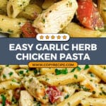 Garlic & Herb Rotisserie Chicken Pasta Recipe