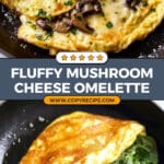 Mushroom Omelette Recipe