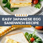 Japanese Egg Sandwich (Tamago Sando) Recipe