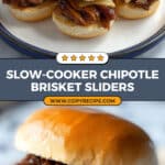 Slow-Cooker Chipotle Brisket Sliders Recipe