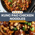 Kung Pao Chicken Noodles Recipe