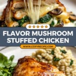 Mushroom Stuffed Chicken Breast Recipe