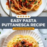 Pasta Puttanesca Recipe