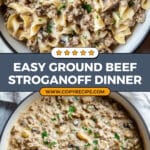 Ground Beef Stroganoff Recipe