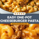 One Pot Cheeseburger Pasta Recipe