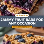 Jammy Fruit Bars Recipe