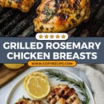 Grilled Rosemary Chicken Breasts Recipe