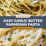 Garlic Butter Pasta Recipe