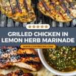 The Best Grilled Chicken Recipe