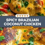 Spicy Brazilian Coconut Chicken Recipe