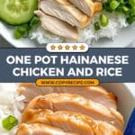 One Pot Hainanese Chicken and Rice Recipe