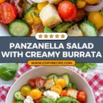 Panzanella Salad With Burrata Recipe