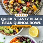 Black Bean–Quinoa Bowl Recipe