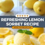 Lemon Sorbet Recipe