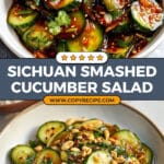 Sichuan Smashed Cucumber Salad Recipe