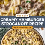 The Best Hamburger Stroganoff Recipe