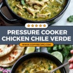 Chicken Chile Verde Pressure Cooker Recipe