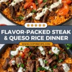 Steak & Queso Rice Recipe