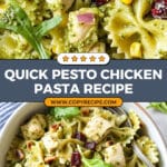 Pesto Pasta with Chicken Recipe