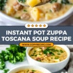 Instant Pot Zuppa Toscana (Sausage Potato Soup) Recipe