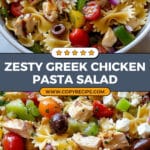 Greek Chicken Pasta Salad Recipe